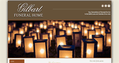 Desktop Screenshot of gilbartfuneralhome.com