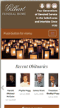 Mobile Screenshot of gilbartfuneralhome.com